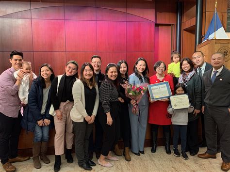 Acting Queens Borough President Sharon Lee Presents Womens Herstory Month Award To Lois Lee