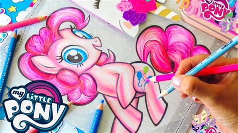 Como Colorear A Pinkie Pie♡libro Para Colorear My Little Pony Vane V