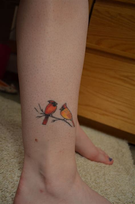 Cardinals And Red Sox Red Bird Tattoos Small Tattoos Cardinal Tattoos