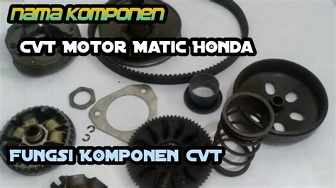 Nama Spare Part Motor Matic Honda Beat