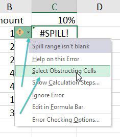 Excel Dynamic Arrays Can Spill Excel Tips Mrexcel Publishing