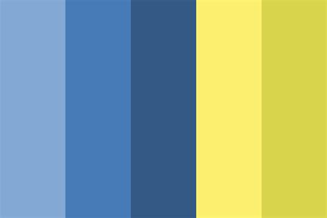 It makes you look sallow and pale. Blue And Yellow Color Palette - Home Design