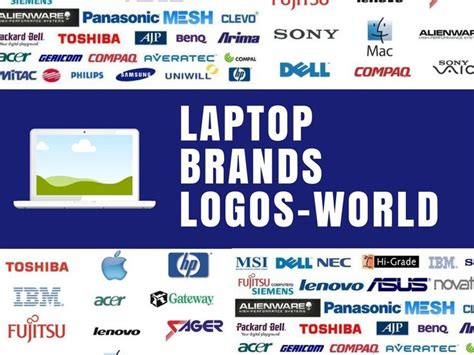 42 Creative Laptop Brands And Companies Logos Worldwide
