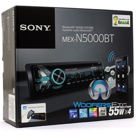 Mex N5000bt Sony In Dash Cdmp3wma Bluetooth Car Stereo Receiver