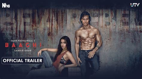 Baaghi Official Trailer Tiger Shroff Shraddha Kapoor Releasing