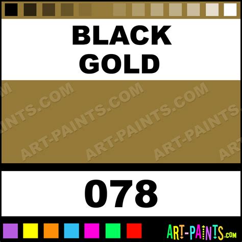 Black Gold Metallic Metal Paints And Metallic Paints 078 Black Gold