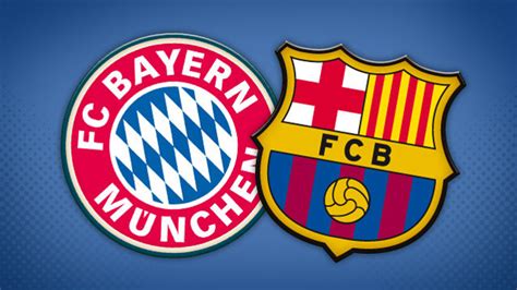 Please note that you can change the channels yourself. Bayern Munich vs Barcelona en vivo por Internet - MARCA.com