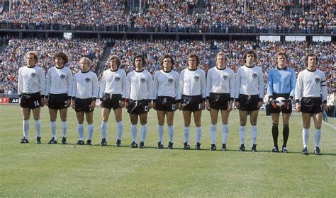 west germany team line up at the 1974 world cup finals germany team east germany 1974 world