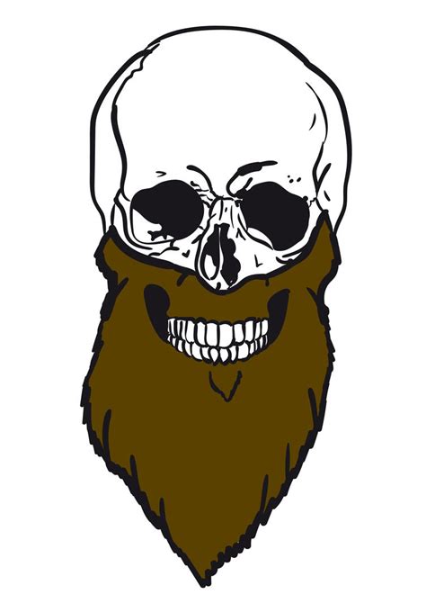Skull Beard By Projectlegend On Deviantart