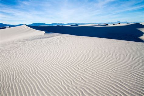 White Sands National Monument New Mexico Southern New Mexico Deserts