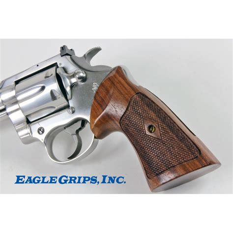 Colt Anaconda Rosewood Heritage Grips Checkered
