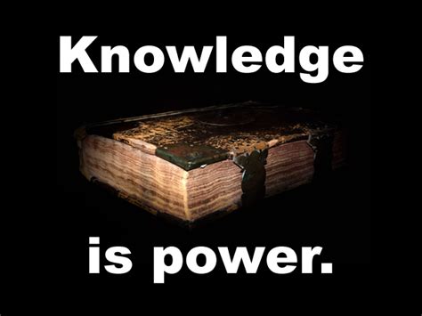 Proverb Knowledge Is Power Funky English