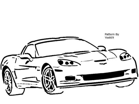 Corvette Silhouette At Getdrawings Free Download