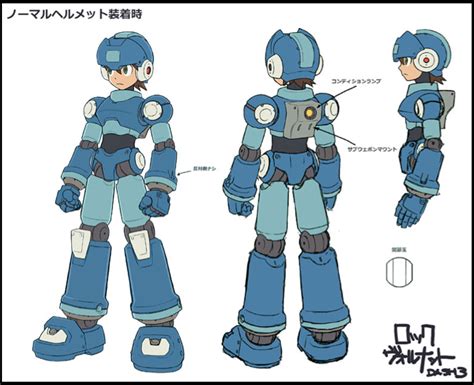 Final Mega Man Suit Design For Mega Man Legends 3 Tiny Cartridge