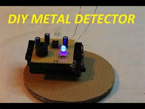 Instructable that inspire me to do this project was this one. Very powerful yet simple home made metal detector (DIY ...