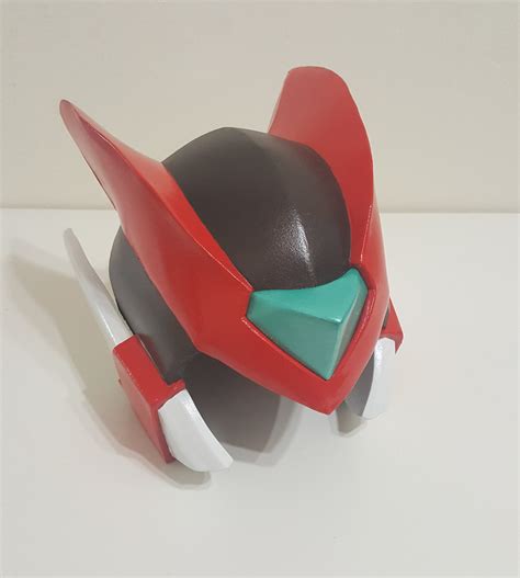 Megaman Zero Helmet Pepakura