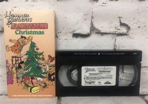 A Flintstone Christmas Vhs For Sale Online Ebay