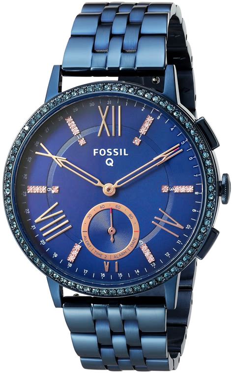 These watches run the snapdragon wear 3100, a newer wearable processor that launched about a year ago. Fossil Hybrid Smartwatch - Q Gazer Navy Blue Stainless ...