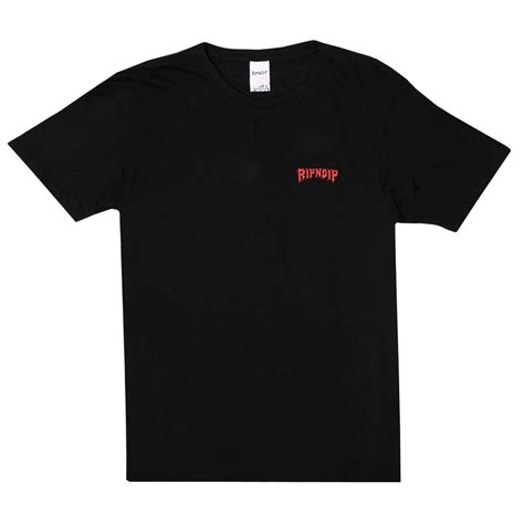 Rip N Dip Expression Skate T Shirt Black Skate Clothing From Native Skate Store Uk