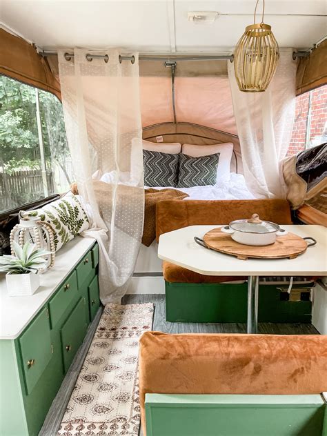 How To Give Your Pop Up Camper A Makeover Flawless Darling