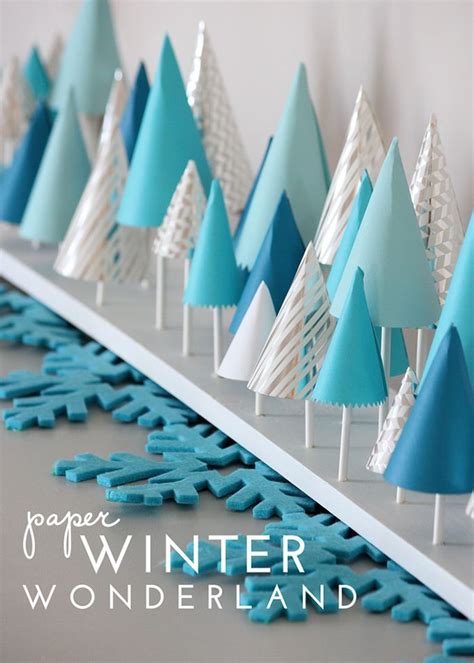 Paper Winter Wonderland Decor Winter Wonderland Decorations Winter