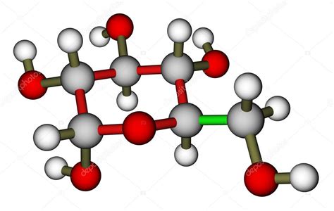 Molecula De Glucosa 3d Molécula De Glucosa Fórmula Molecular C6h12o6