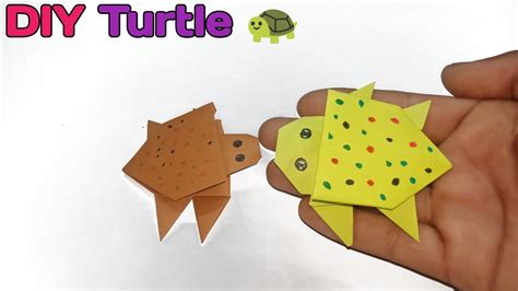 Easy Origami Turtle How To Make A Origami Turtle Youtube
