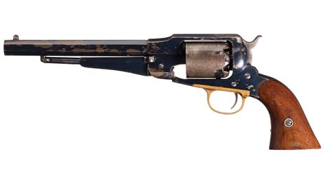 Civil War Remington New Model Army Percussion Revolver Rock Island