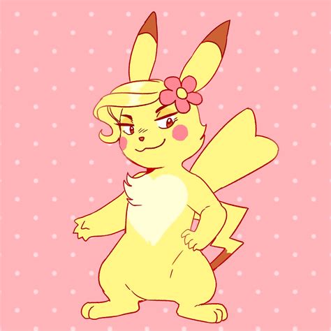 Female Pikachu Pikachu Art Pokemon Pictures Cartoon Cute Quick Fictional Characters