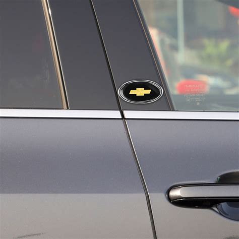 Stiker Oval Jendela Bodi Mobil Tiga Dimensi 3D Untuk Chevrolet Cruze