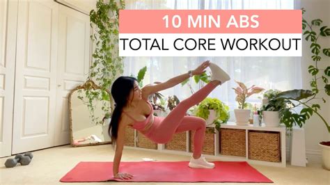 Min AB ROUTINE TOTAL CORE WORKOUT No Equipment YouTube