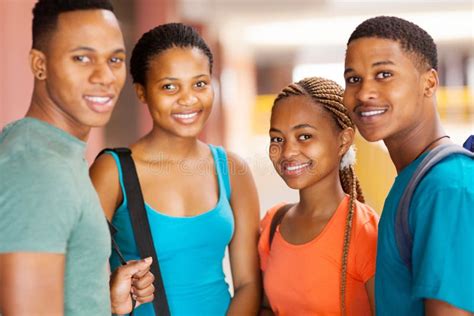 Group African College Students Stock Photo Image Of African College