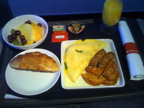 Delta First Class Breakfast Flickr Photo Sharing