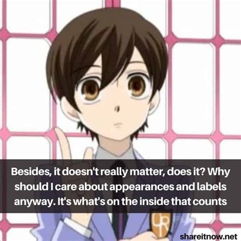 17 Best Haruhi Fujioka Quotes From Ouran High School Host Club Shareitnow
