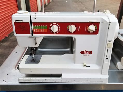 3 Elna Jubilee Swiss Sewing Machines Electronic Machines