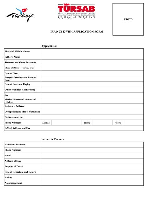 E Visa Turkey Form Fill Out And Sign Printable Pdf Template Signnow