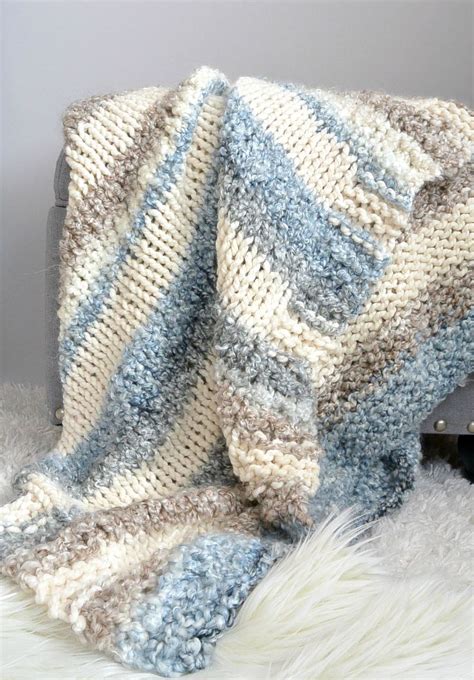 Best Of Cuddly Quick Knit Throw Blanket Pattern Mama In A Stitch Moti… Knit Throw Blanket