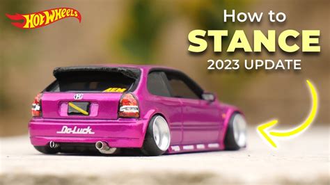 The Ultimate Stance Guide For Your Hot Wheels Car Youtube