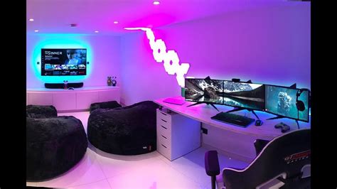 My Ultimate Gaming Setup Room Tour Youtube