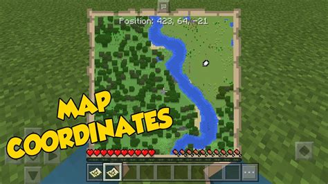Minecraft Treasure Map Coordinates