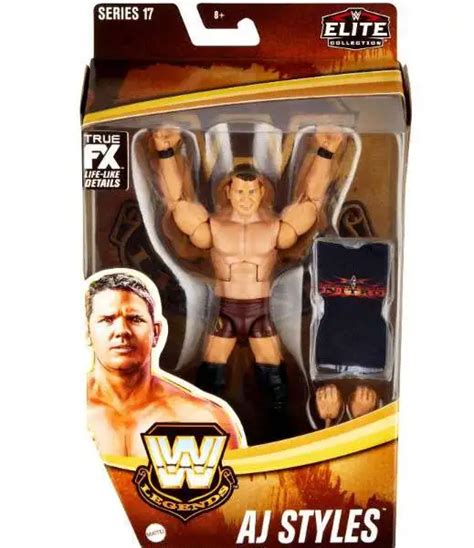 Wwe Wrestling Elite Collection Legends Series Aj Styles Exclusive