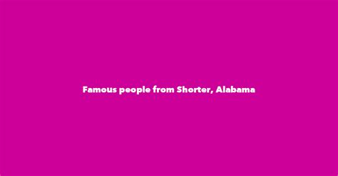 Famous People From Shorter Alabama 1 Is Morris Dees