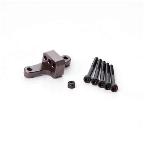 Gmade Gmade Adjustable Upper Link Mount For R1 Axle Titanium Gray