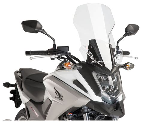 It is offered in three heights and is available in clear or tint. Puig Touring Windscreen Honda NC700X / NC750X | 5% ($4.69 ...