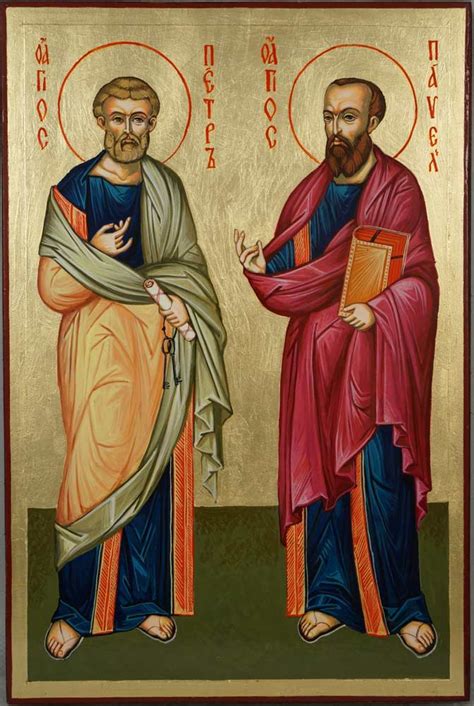 Holy Apostles Peter And Paul Orthodox Icon Blessedmart