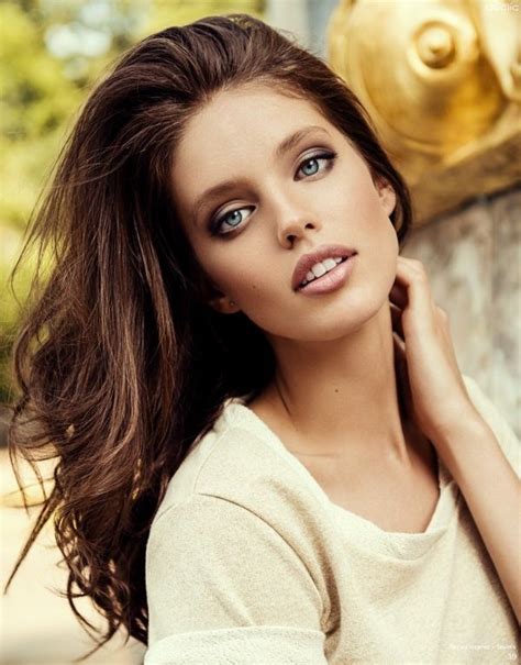 Picture Of Emily Didonato Hair Colors For Blue Eyes Brunette Blue