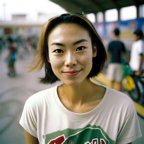 Free Image 21yo Asian Girl In Skate Gear Premium Free Ai Generated