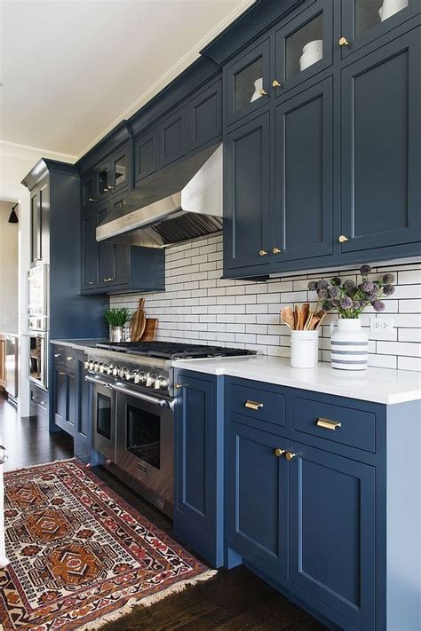 Kitchen cabinets are either the bane of your existence or your lifeline, depending on whether you have enough of them and how organized they are. 46 Amazing Painted Kitchen Cabinets - Trendehouse