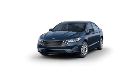New Alto Blue Metallic Tinted Clearcoat 2020 Ford Fusion Se Fwd For