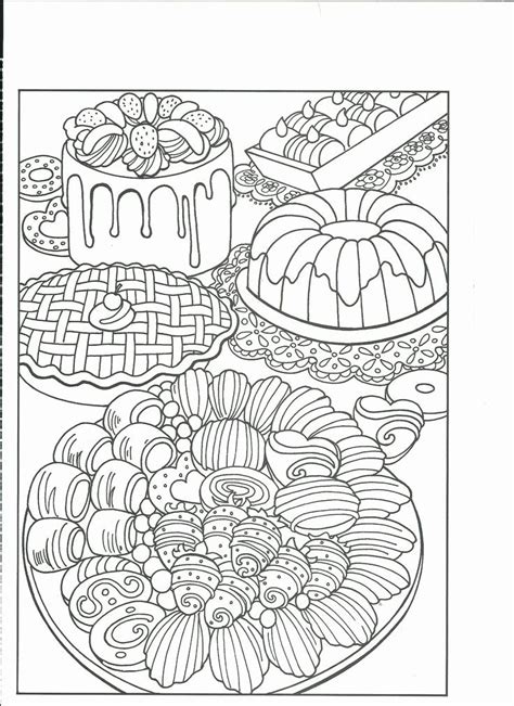 Coloring's not just for kids anymore. Adult Food Coloring Pages in 2020 | Food coloring pages ...